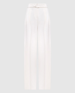 Max Mara: Бежевые брюки 