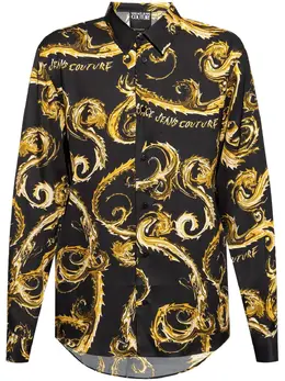 Versace Jeans Couture: Рубашка с принтом 