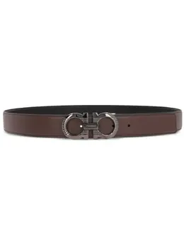 Ferragamo: Ремень  Gancini