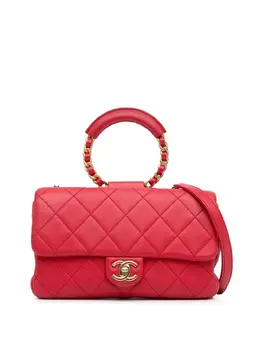 CHANEL Pre-Owned: Красная сумка 