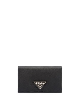 Prada: Чёрный картхолдер 