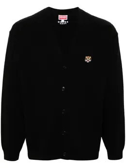 Kenzo: Кардиган  Tiger из шерсти