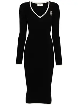 Elisabetta Franchi: Трикотажное платье 