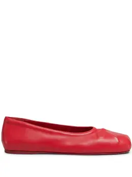 Marni: Красные балетки 