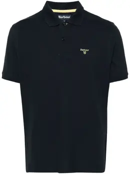 Barbour: Синее поло 