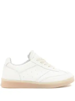MM6 Maison Margiela: Белые кроссовки 