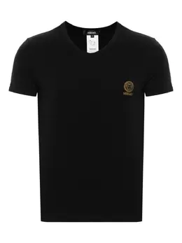 Versace: Хлопковая футболка  Medusa Head