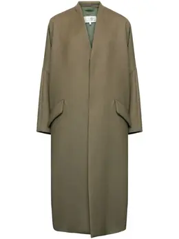 MM6 Maison Margiela: Куртка без воротника 