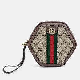 Gucci: Многоцветная сумка  Ophidia GG