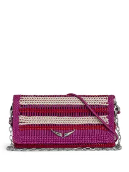 Zadig&Voltaire: Розовый клатч  Rock