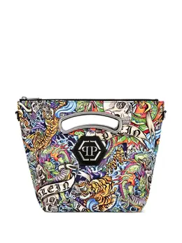 Philipp Plein: Сумка-шоппер  Tattoo с принтом