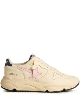Golden Goose: Бежевые кроссовки  Running Sole