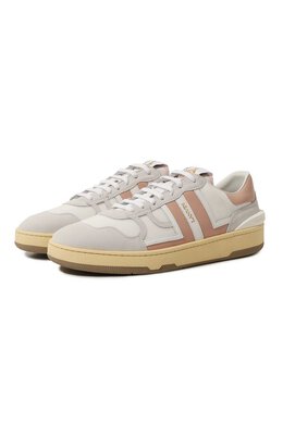 Lanvin: Белые кеды  Clay