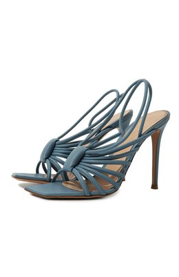 Gianvito Rossi: Голубые босоножки 