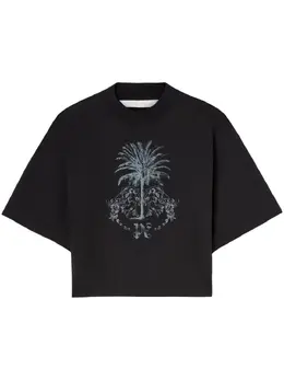 Palm Angels: Хлопковый топ 