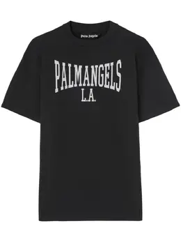 Palm Angels: Футболка с принтом 