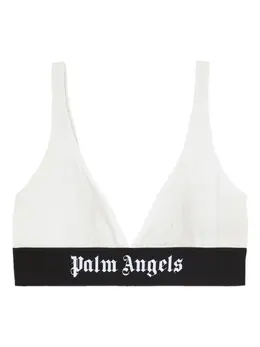 Palm Angels: Белый бюстгальтер 