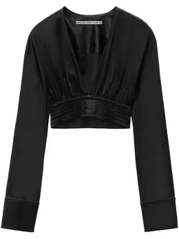 Alexander Wang: Блуза с длинным рукавом 