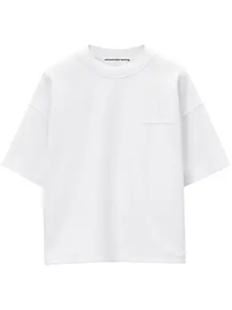 Alexander Wang: Хлопковая футболка 