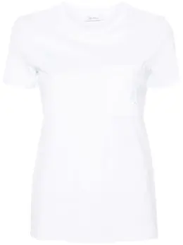 Max Mara: Хлопковая футболка 