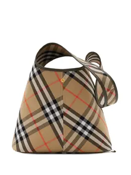 Burberry: Бежевая сумка 