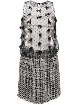 CHANEL Pre-Owned: Многослойное платье 