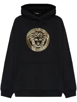 Versace: Хлопковая толстовка  Medusa