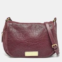 Marc by Marc Jacobs: Бордовая сумка через плечо 