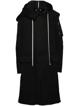 Rick Owens: Пальто с капюшоном 