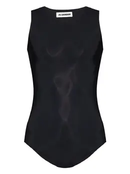 Jil Sander: Чёрный боди 