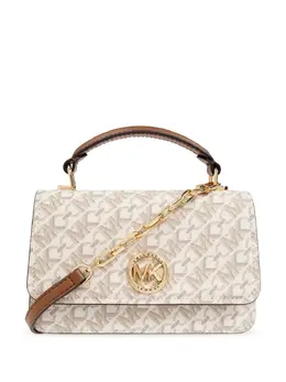 Michael Michael Kors: Белая сумка-шоппер 
