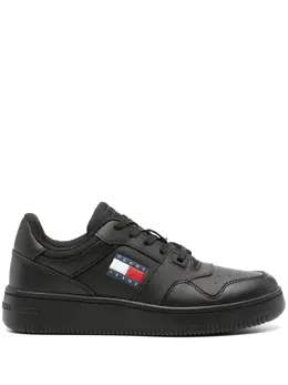 Tommy Jeans: Чёрные кроссовки 