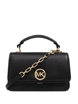 Michael Kors: Чёрная сумка через плечо 