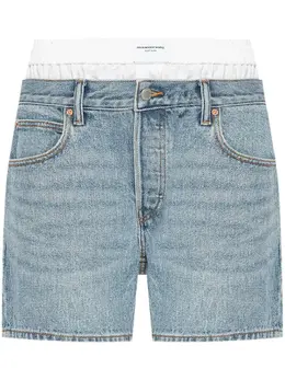 Alexander Wang: Джинсовые шорты 