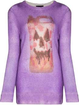 Givenchy: Фиолетовый свитер  Chito