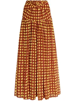 DVF Diane von Furstenberg: Юбка с принтом 