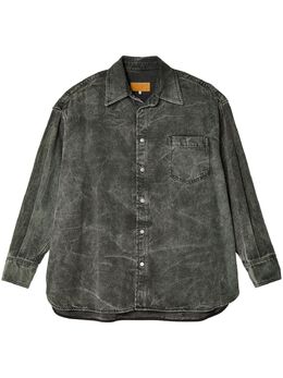 MM6 Maison Margiela: Рубашка с длинным рукавом 