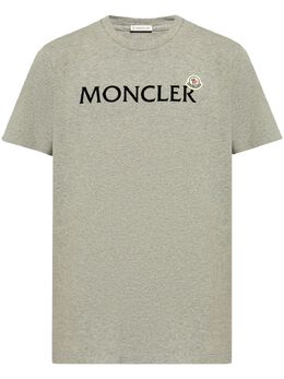 Moncler: Хлопковая футболка 