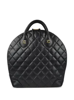 CHANEL Pre-Owned: Чёрная сумка 