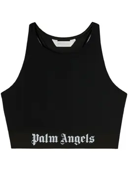 Palm Angels: Чёрный топ 