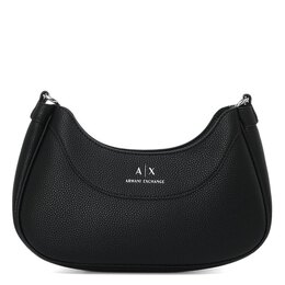 Armani Exchange: Чёрная сумка 