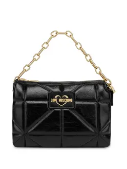 Love Moschino: Чёрная сумка через плечо 