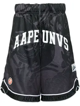 AAPE BY *A BATHING APE®: Шорты с принтом 
