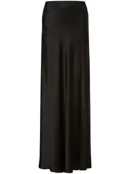 Alberta Ferretti: Атласная юбка 