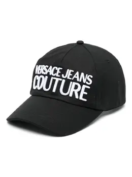 Versace Jeans Couture: Чёрная кепка 