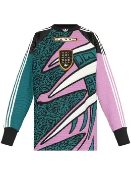 adidas: Топ с длинным рукавом 