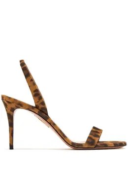 Aquazzura: Прозрачные сандалии  So Nude