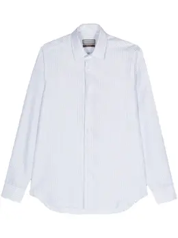 Canali: Рубашка в полоску 