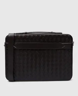 Bottega Veneta: Коричневі сумки  Intrecciato