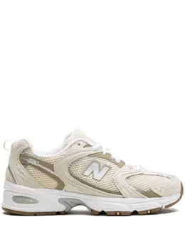 New Balance: Бежевые кроссовки  530